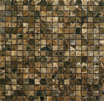Мозаика Mos. emperador dark pol 15x15х4 30,5*30,5, цена, купить