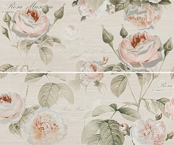 Декор Garden rose beige panno 01 50*60, цена, купить