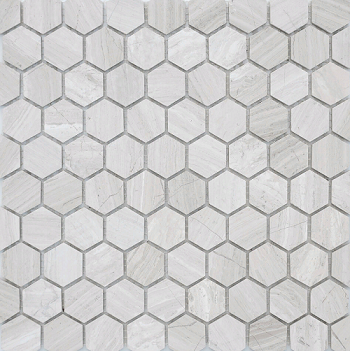 Мозаика Mos. travertino silver mat hex 18x30x6 29.5*30.5, цена, купить