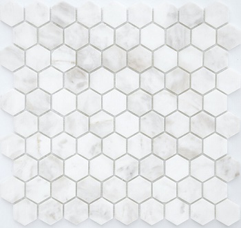 Мозаика Mos. dolomiti bianco mat hex 18x30х6 29.5*30.5, цена, купить