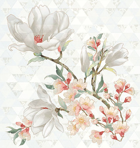 Панно Панно primavera magnolia bianco 75.3*70.9, цена, купить